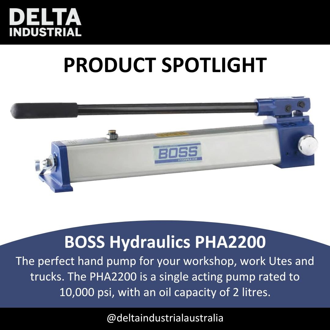 Product Spotlight - BOSS Hydraulics PHA2200
